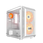 Ant Esports 200 Air Mini Mesh (M-ATX) Mini Tower Cabinet (White)