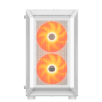 Ant Esports 200 Air Mini Mesh (M-ATX) Mini Tower Cabinet (White) - Image 2