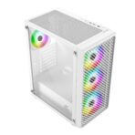 Ant Esports 211 Air ARGB (ATX) Mid Tower Cabinet (White) - Image 4