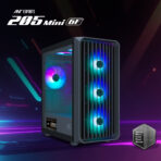 Ant Esports 205 Mini 6F ARGB (M-ATX) Mini Tower Cabinet (Black) - Image 5