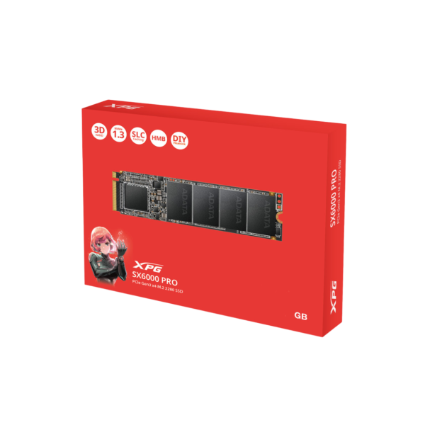 ADATA XPG 1TB SX6000 Pro PCIe Gen3x4 2280 M.2 NVMe SSD