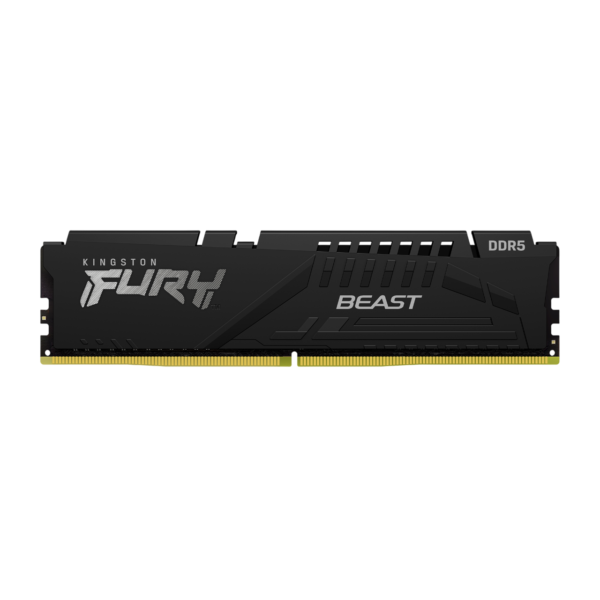 Kingston Fury Beast 16GB DDR5 5200MHz Desktop Gaming RAM (Black)