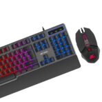 Ant Esports KM500 Gaming Keyboard And Mouse Combo (Black) - Image 2