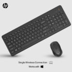 HP 330 Wireless Keyboard and Mouse Black (Black) - Image 2