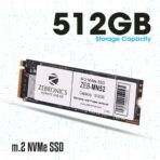 Zebronics Zeb-MN52 512GB M.2 NVMe 2280 PCIe Gen 3 SSD - Image 2