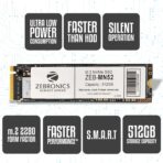 Zebronics Zeb-MN52 512GB M.2 NVMe 2280 PCIe Gen 3 SSD - Image 3