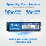EVM 128GB M.2 NVMe Gen3 2280 Internal Solid State Drive - Image 6