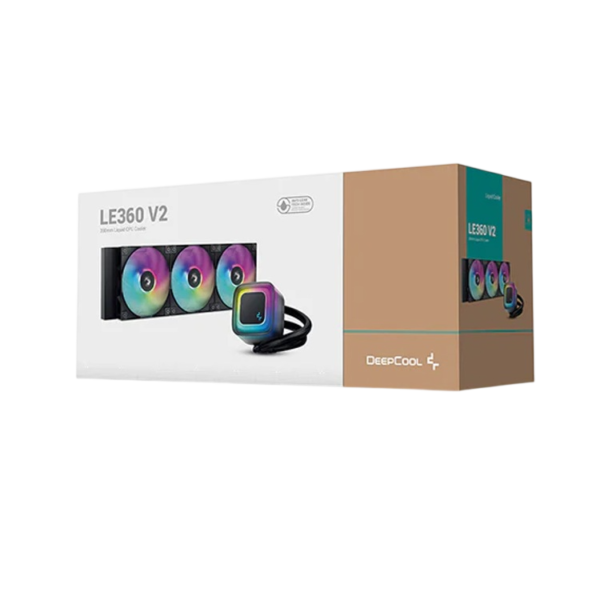 Deepcool LE360 V2 ARGB 360mm CPU Liquid Cooler (Black)