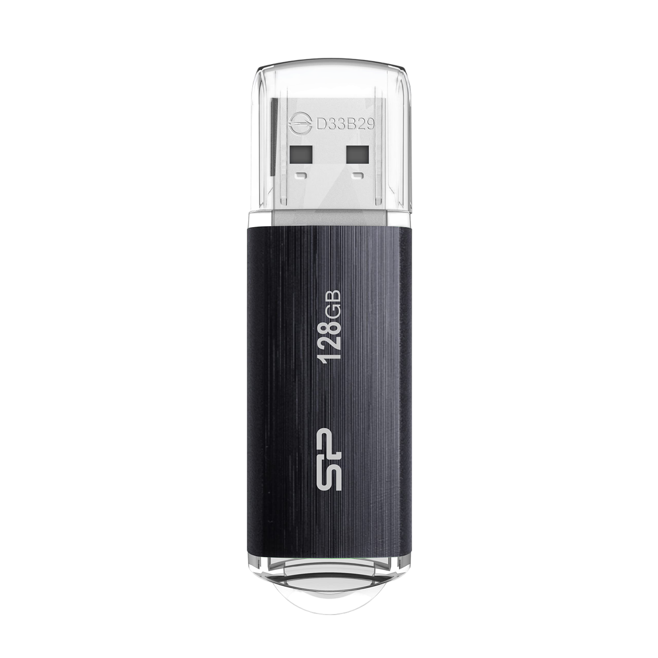 1-Photoroom (7) Silicon Power Blaze B02 128 GB USB 3.2 Flash Drive (Black) - Image 1