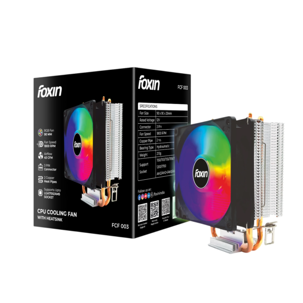 Foxin FCF 003 RGB CPU Cooling Fan
