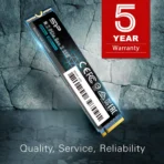 Silicon Power P34A60 2TB M.2 NVMe 2280 PCIe Gen3x4 Internal SSD - Image 2