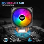 Foxin FCF 003 RGB CPU Cooling Fan - Image 3