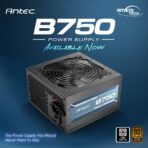 Antec Atom B750 80 Plus Bronze Certified Power Supply (Black) - Image 2