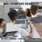 Ant Esports NC230 RGB Gaming Laptop/Notebook Cooling Pad (Black) - Image 5