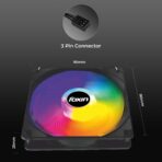 Foxin FCF 003 RGB CPU Cooling Fan - Image 5