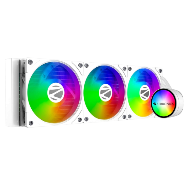 Zebronics AIO360AB 360mm AIO Liquid Cooler (White)