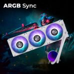 Zebronics AIO360AB 360mm AIO Liquid Cooler (White) - Image 3