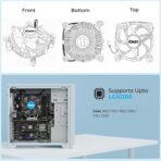 Foxin FCF 001 Intel CPU Cooling Fan - Image 3