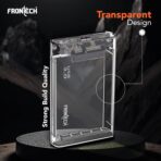 Frontech NC-0034 2.5 Inch USB3.0 SATA SSD/HDD Transparent Enclosure - Image 2