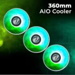 Zebronics AIO360AB 360mm AIO Liquid Cooler (White) - Image 5