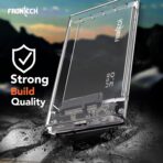 Frontech NC-0034 2.5 Inch USB3.0 SATA SSD/HDD Transparent Enclosure - Image 5