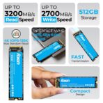 Foxin 512GB M.2 NVMe Gen3x4 Internal SSD with Micron Chipset, SMI Controller - Image 3
