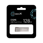 CyberX CY295 128GB USB 2.0 Flash Drive (Metal)