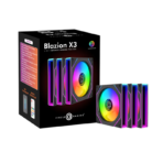 Circle Gaming Blazion X3 ARGB 3-Fan Kit Black (with Controller)