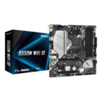 ASRock B550M WiFi SE DDR4 Motherboard (AM4)