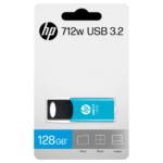HP 712w 128GB USB 3.2 Flash Drive (Blue)