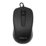 Circle CM-327 Optical Input USB Mouse (Black)