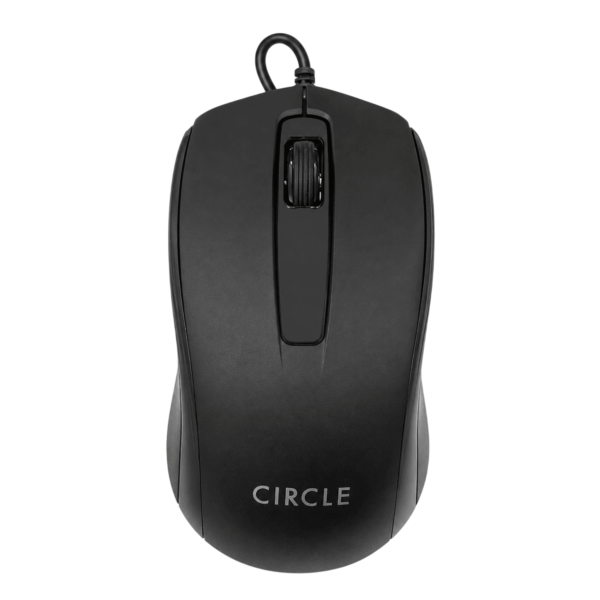 Circle CM-327 Optical Input USB Mouse (Black)