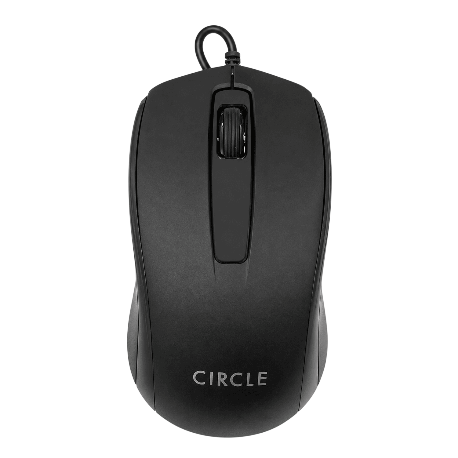 5ce4b621-89ae-4b56-b5cb-dffa3257f03f-Photoroom Circle CM-327 Optical Input USB Mouse (Black) - Image 1