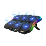 Cosmic Byte Meteoroid RGB Laptop/Notebook Cooling Pad (Black/Blue)