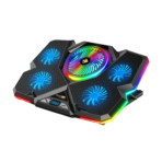 Cosmic Byte Cyclone RGB Laptop/Notebook Cooling Pad (Black/Blue)