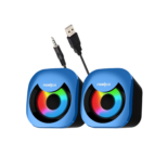 Frontech SPK-0015 2.0 Multimedia Speakers (8W RGB USB Speakers)