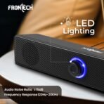 Frontech SPK-0008 1.0 USB Powered Multimedia Speaker (10W Blue LED Light) - Image 4