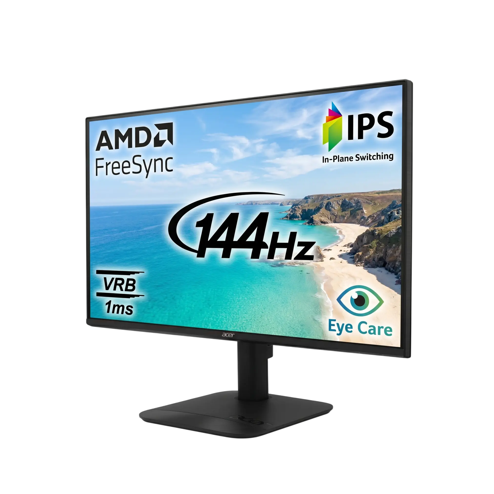 -original-imahnu9s5ktwaahs-Photoroom Acer KA242Y P6 23.8 (24) Inch Full HD 144Hz LED IPS Panel Monitor (Black) - Image 1