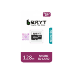 BRYT 128GB SDXC CL10 UHS-1 microSD Memory Card