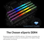 Silicon Power XPOWER Turbine 8GB 3200MHz DDR4 Gaming Memory (RGB) - Image 3