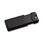 Verbatim PinStripe 128GB USB 3.2 Gen 1 Flash Drive (Black) - Image 3