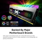 Silicon Power XPOWER Turbine 8GB 3200MHz DDR4 Gaming Memory (RGB) - Image 4
