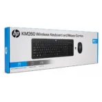 HP KM260 Wireless Keyboard and Mouse (Black) - Image 2