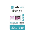 BRYT A2 V30 32GB Micro SD SDHC UHS-1 Memory Card