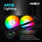 Frontech CPF-0008 240mm AIO Liquid Cooler (Black) - Image 5