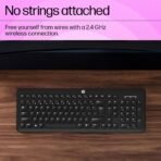 HP KM260 Wireless Keyboard and Mouse (Black) - Image 3