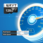 BRYT 128GB SDXC CL10 UHS-1 microSD Memory Card - Image 5