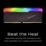 KLEVV CRAS X DDR4 16GB (2x8GB) 3200MHz CL16 Gaming Memory (RGB) - Image 3