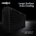 Frontech CPF-0008 240mm AIO Liquid Cooler (Black) - Image 6