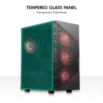 Circle Gaming Gladius M4 with Type C 2.0 Mid-Tower Gaming Cabinet (Black) - Image 8